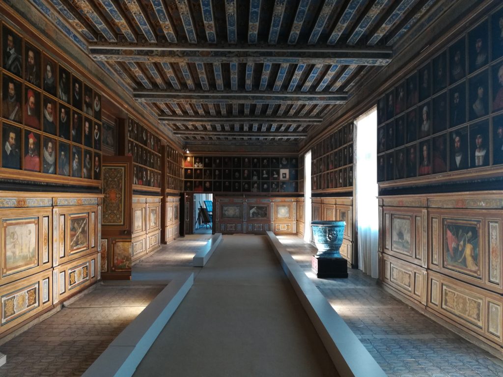 Portrait Gallery at Chateau de Beauregard